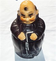 Friar Tuck (Monk) Cookie Jar. Some crazing/fade