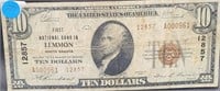1929 $10 - Lemmon, SD First National Bank