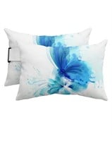 Outdoor Pillow for Chaise Lounge Chair, Art Decor