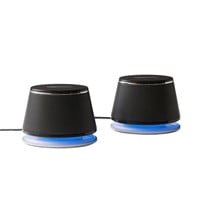Basics USB Plug-n-Play Computer 2 Speakers for