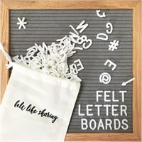 Felt Letter Board, 10x10in Changeable Letter