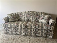 Broyhill couch (pink flowers)