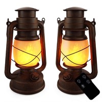 LED Vintage Lantern Battery Operated Rustic