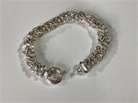 Gorgeous Sterling Silver Bracelet,Italy
