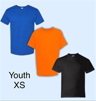 Lot of 3 - Hanes XS YOUTH Tees