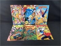 Vintage Super Hero Comic Books