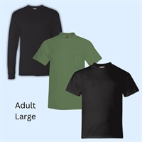 Lot of 3 - Hanes Adult Large Tees