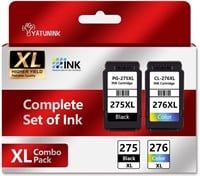 YATUNINK Remanufactured Ink Cartridge 275 and 276