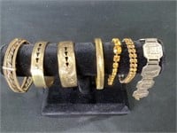 Vintage Buckle,Rhinestone & Early Bracelets