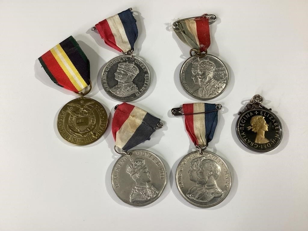 Vintage England Medals & Medallions