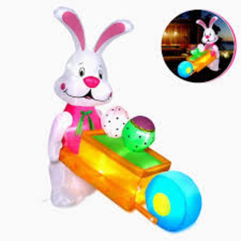 Inflatable Easter Bunny, CAMULAND 6FT Inflatable