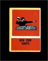 1967 Philadelphia #120 NY Giants Logo P/F to GD+