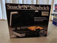 Salton Snack N Sandwich Maker