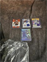 Lot of Football Cards Cook, Evans, Diggs