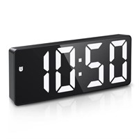 ORIA Digital Alarm Clock, Small Desk Clock, Led
