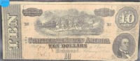 Confederate States $10