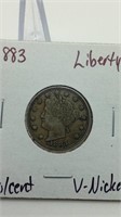 1883 Liberty no Cents V Nickel