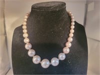 Faux? Pearl necklace