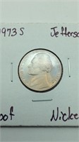 1973S Jefferson Proof Nickel