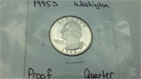 1995S Washington Proof Quarter