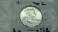1960 Franklin Proof Half Dollar