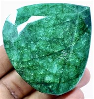 Certified 650.00 ct Natural Zambian Emerald