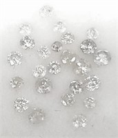 0.50 cts Round Brilliant Natural Diamonds