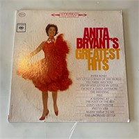 Anita Bryant Greatest Hits vocal record LP