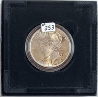 1924  Peace Dollar   XF