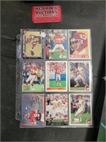 Lot of Chiefs Football Cards