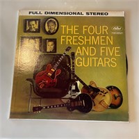 The Four Freshmen and Five Guitars pop jazz vocal