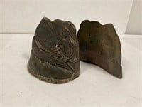 Cast iron Early Canadian bookends