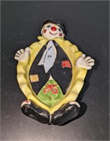 Vintage Clown Soap Dish Ceramic