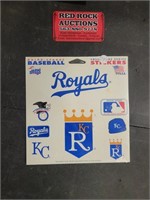 KC Royals Baseball Stickers