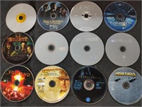 12 Action DVDS