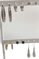 Collection of Swarovski elements earrings