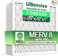 UBeesize Reusable Air Filter 20x20x1