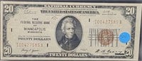 1929 $20 - Minneapolis, MN Federal Reserve