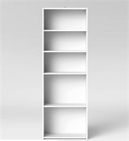 5 Shelf Bookcase White - Room Essentials