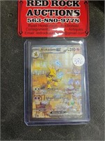 Stage 2 Alakazam Ex Pokemon Card