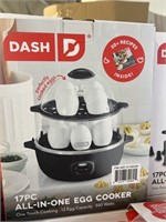 Lot of (2) Dash 17-piece All-in-One Egg Cooker