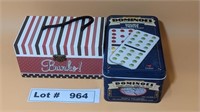 BUNKO AND DOUBLE DOMINO SET - RESERVE $10