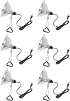 Simple Deluxe Clamp Lamp Light, 6 Pack