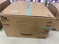 Box of LED Technology Dimmable 75W 12-Pack Light