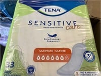 Lot of (3) Tena Sensitive Care Pads