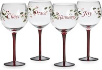 SM3849  PFALTZGRAFF Winterberry Wine Glasses, 18oz