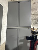 Global Double stacked two door filing cabinets