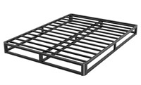 6 Inch Queen Bed Frame with Round Corner Edges,