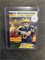 Tom Brady Michigan Card