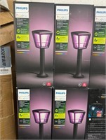 Lot of 4 Phillips LED PATHWAY LIGHTS a very